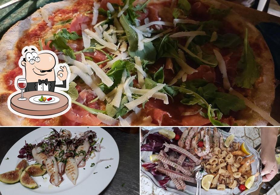 Cibo al Ristorante del sud