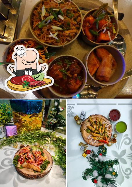 There’s a selection of dishes for meat lovers