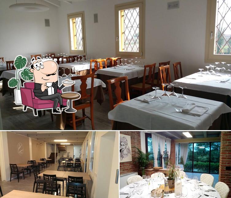 Gli interni di Ristorante Cà del lago