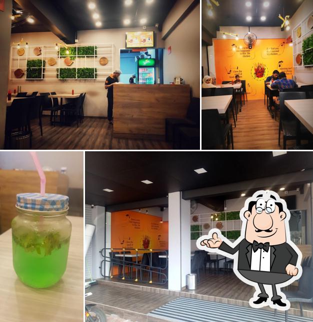 The interior of Albaik Feasto Express