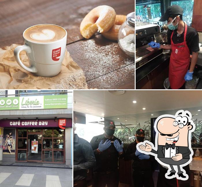 Look at the picture of Cafe Coffee Day