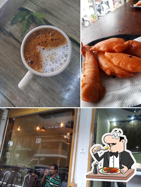 Among different things one can find food and exterior at Coffee katte