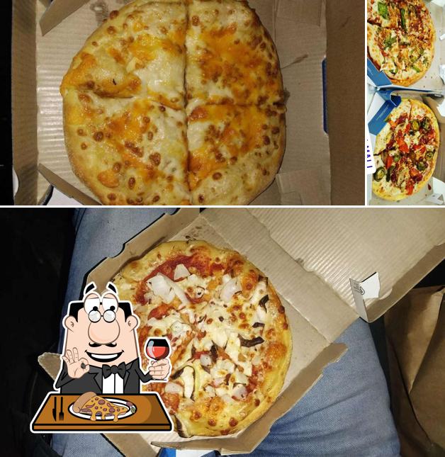 At Domino's Pizza Joshi Colony, Amritsar, you can try pizza