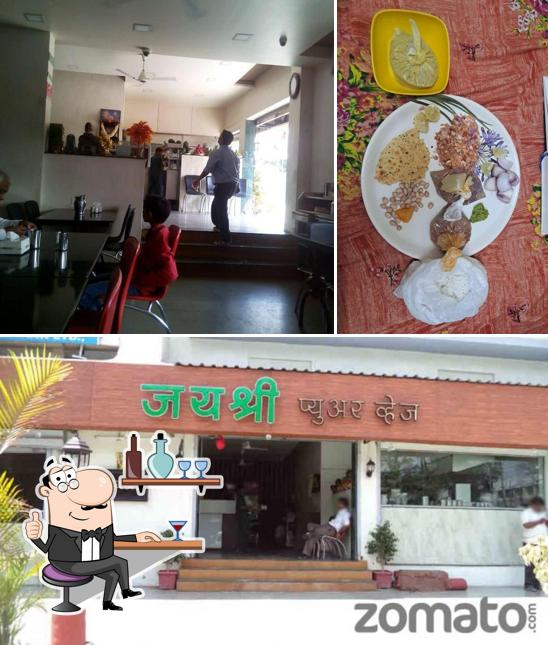 This is the picture showing interior and exterior at Jaishree Pavbhaji