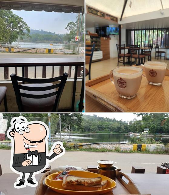 The interior of Kaapi Stop - Yercaud (காபி ஸ்டாப் - ஏற்காடு )
