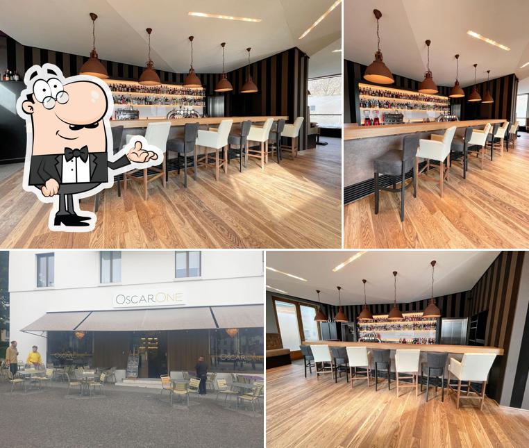 Gli interni di OscarOne Bar & Lounge