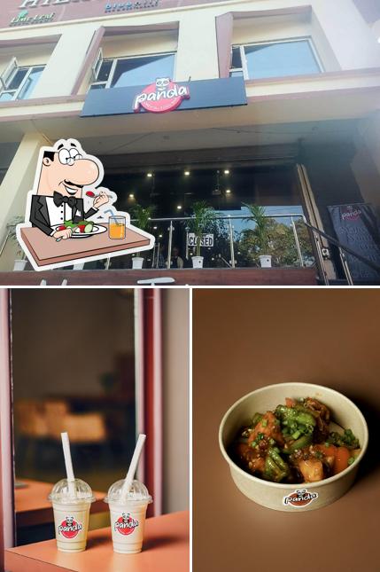 This is the image displaying food and exterior at Panda Oriental Food Bar
