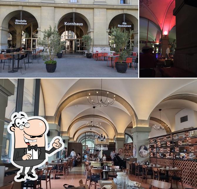 Gli interni di Più Kornhaus