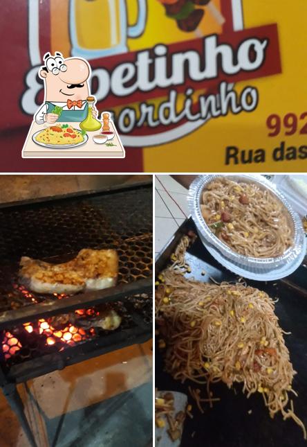 Comida em Espetinho do Gordinho
