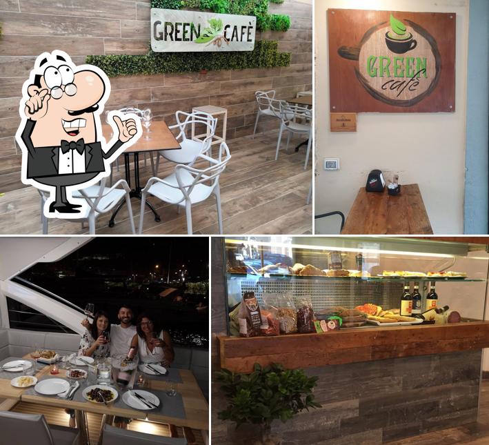 Gli interni di Green Cafè Wine Bar E Caffetteria