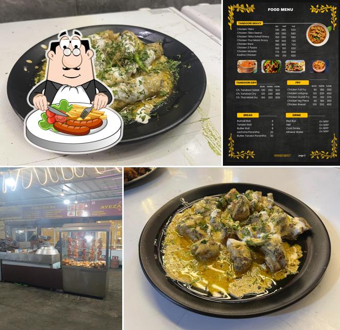 Food at Ayeza Food Corner