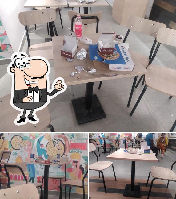 Check out how Domino's Pizza Mithala Nagar, Hyderabad looks inside