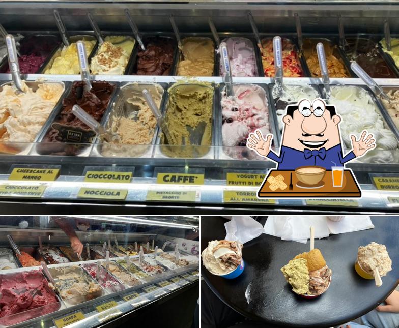 Cibo al Gelateria artigianale Why Not?