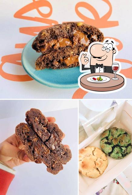 Food at Gush Cookies By TDC