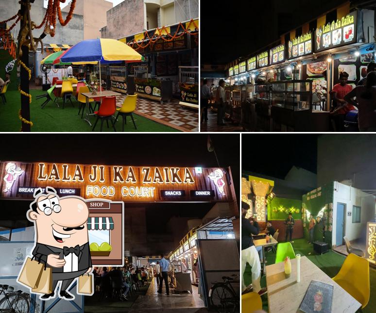 Among different things one can find exterior and interior at Lala Ji Ka Zaika