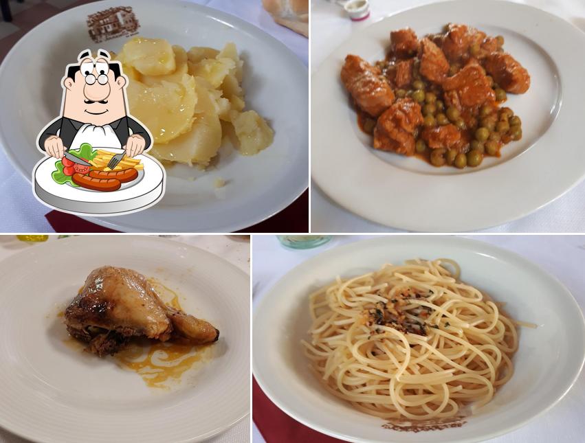 Cibo al Ristorante fornasetta da Bruno