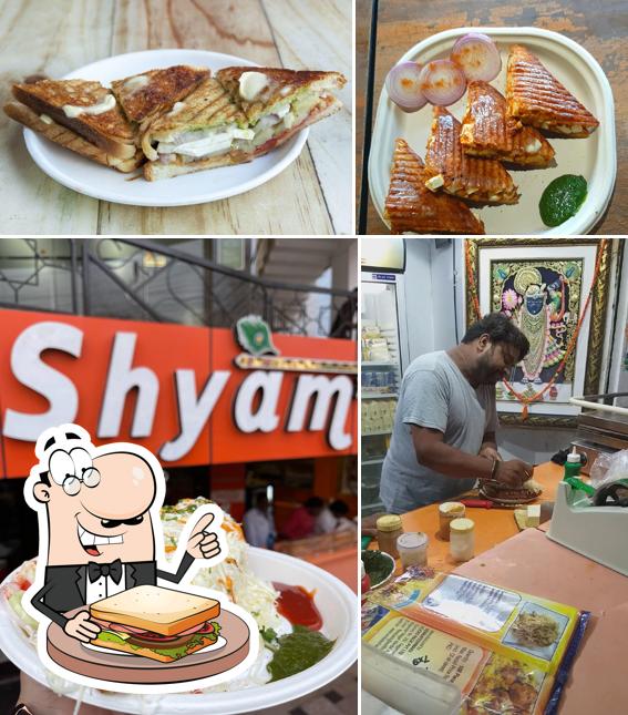 Have a sandwich at Shyam Sandwich Janjeerwala Square
