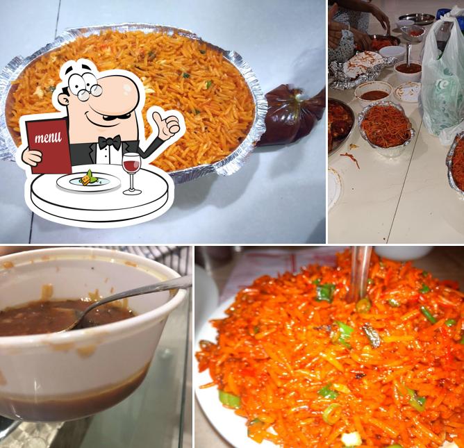 Meals at The Indian and Chinese station