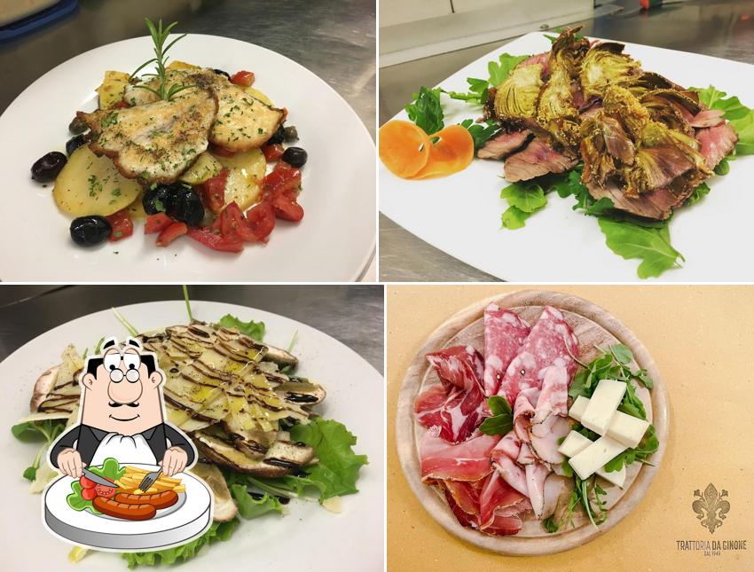 Cibo al Trattoria Da Ginone 1949