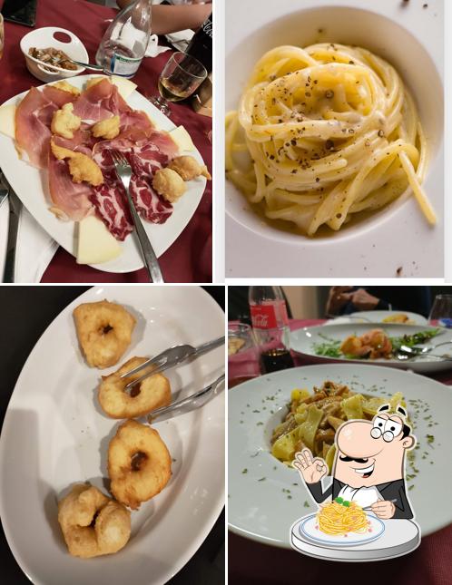 Spaghetti alla carbonara al Salsera Ristorante-Pizzeria