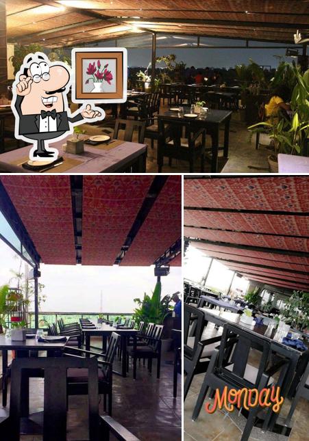 The interior of So The Sky Kitchen