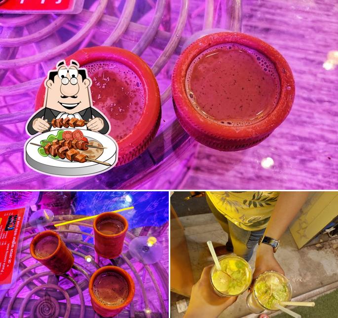 Food at Fakebook Cafe