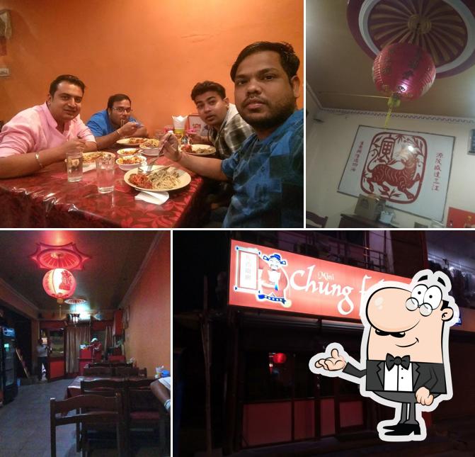The interior of Mini Chung Fah