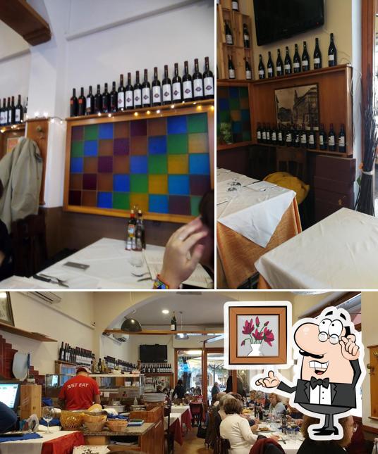 Gli interni di Il Portico - Bologna