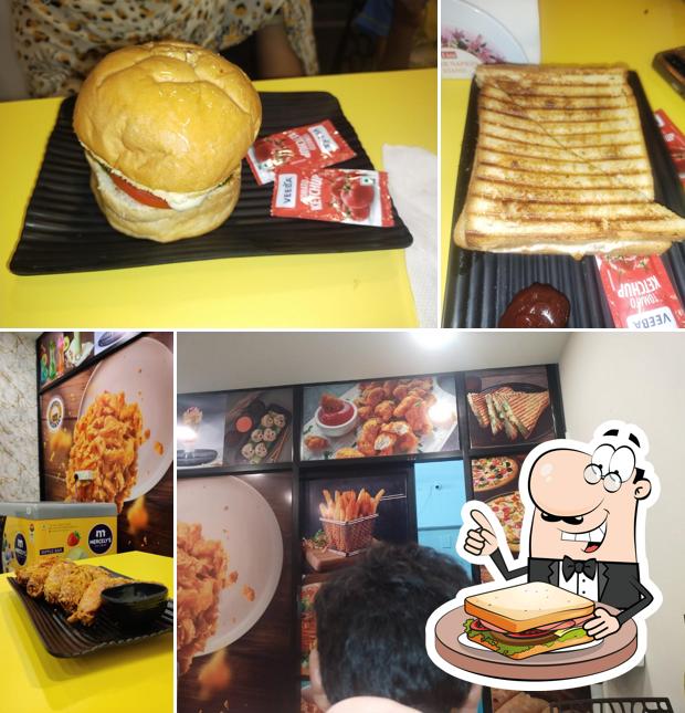Grilled cheese sandwich at Club10 Chicken Pattabhipuram