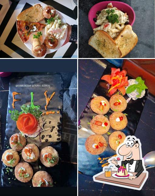 FLY bar serves a variety of sweet dishes