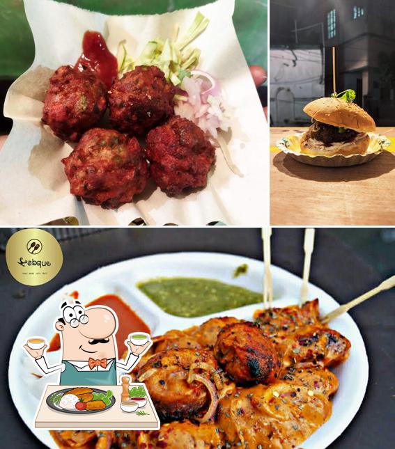 Food at Kabque - Shake hands with taste