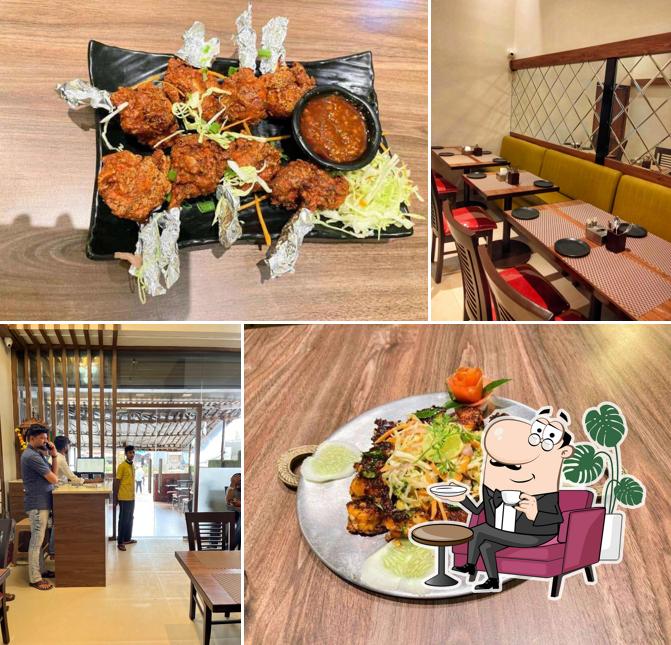 The interior of Kinara Tadka