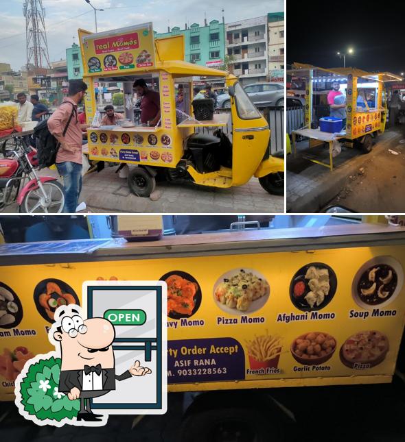 The exterior of Real Momos