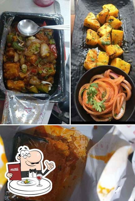 Food at Sandoz Restaurant - Karol Bagh