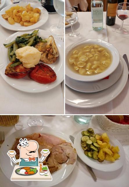 Cibo al Trattoria Ai Canaletti