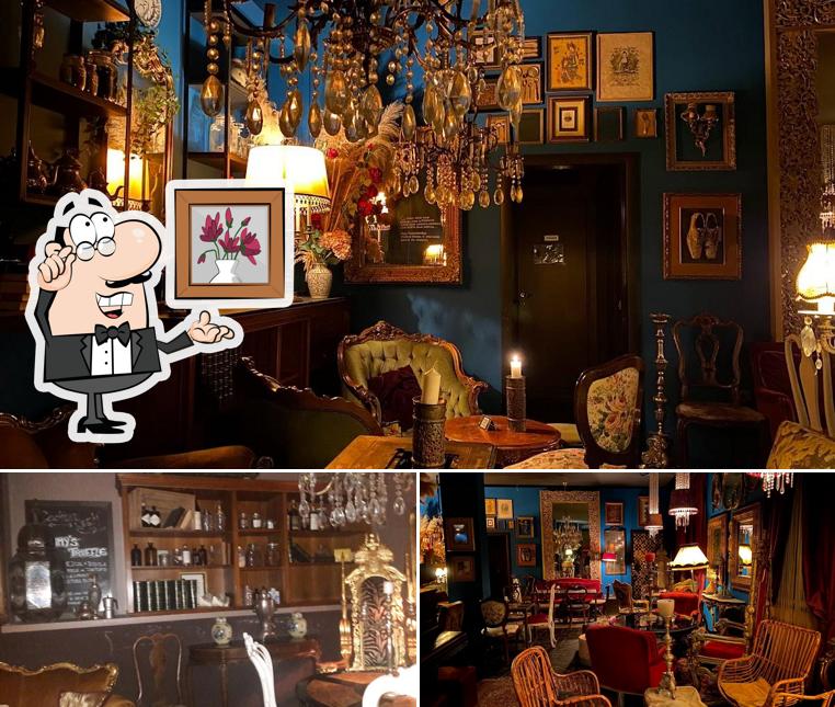 Gli interni di Velvet craftcocktailbar