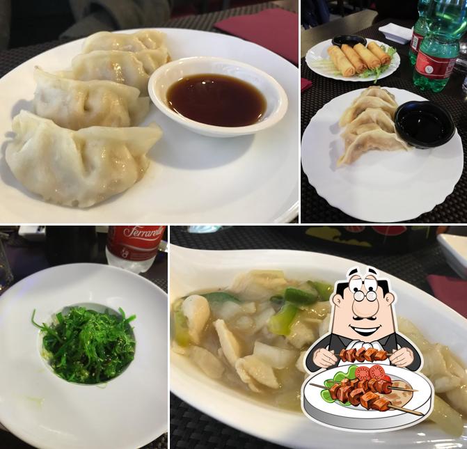 Cibo al Ristorante Orientale