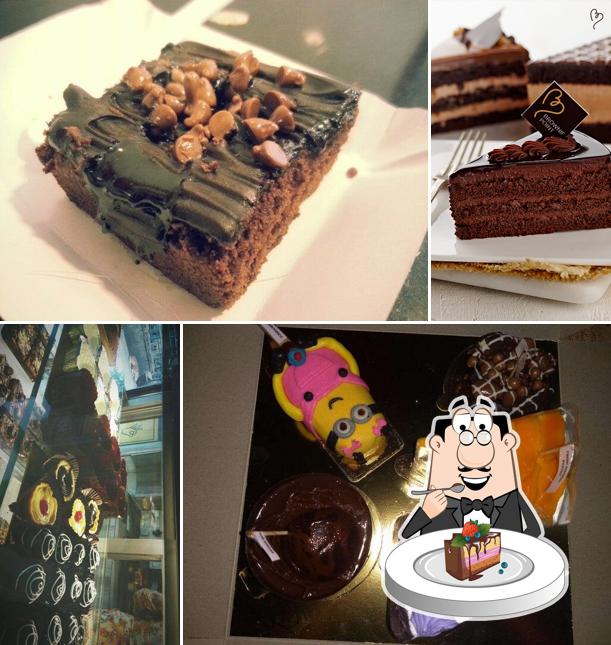 Chocolate cake at Brownie Point