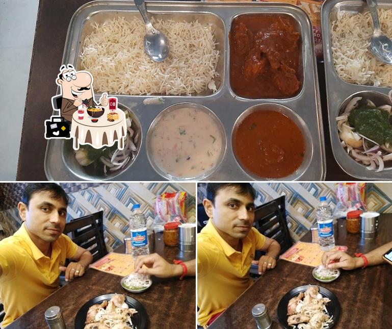 Food at punjabi dhaba