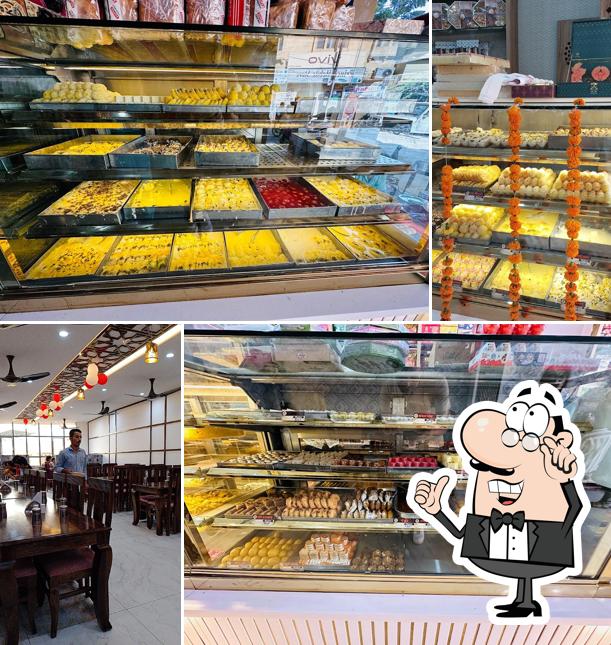 The interior of Chandan Shree Restaurant & Sweet