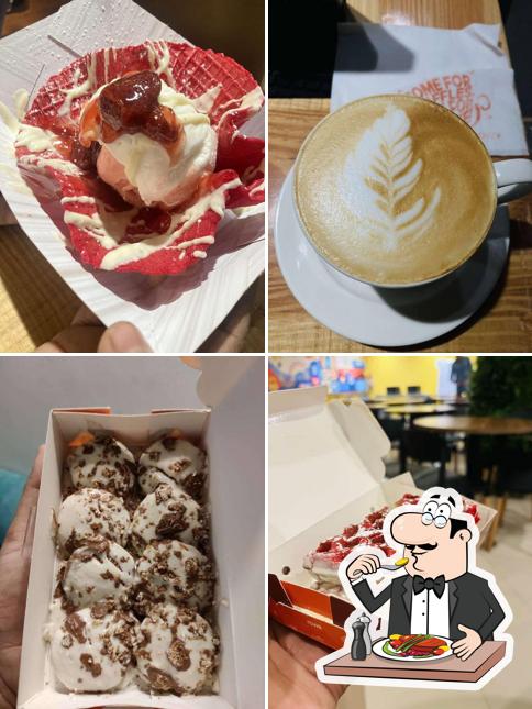 Food at Dutch Waffle & Roastery