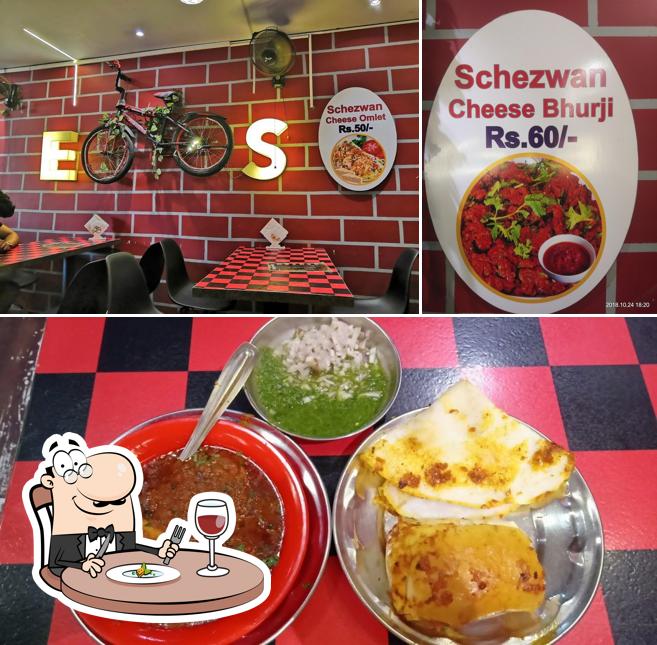 Food at Egg Adda
