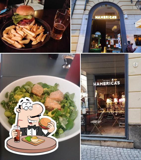 Hamburger al Hamerica's - Santo Stefano Hamburger al Hamerica's - Santo Stefano