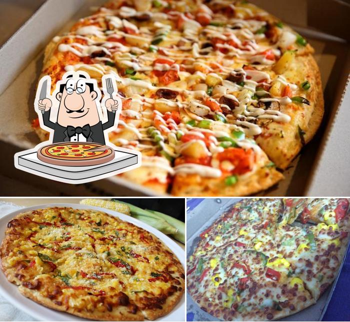 Try out different variants of pizza