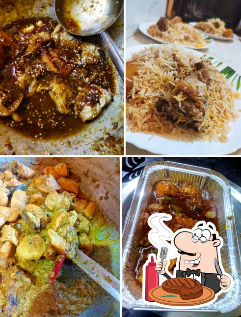 Metro Eatery offers meat dishes