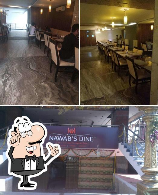 The interior of Nawab's Dine