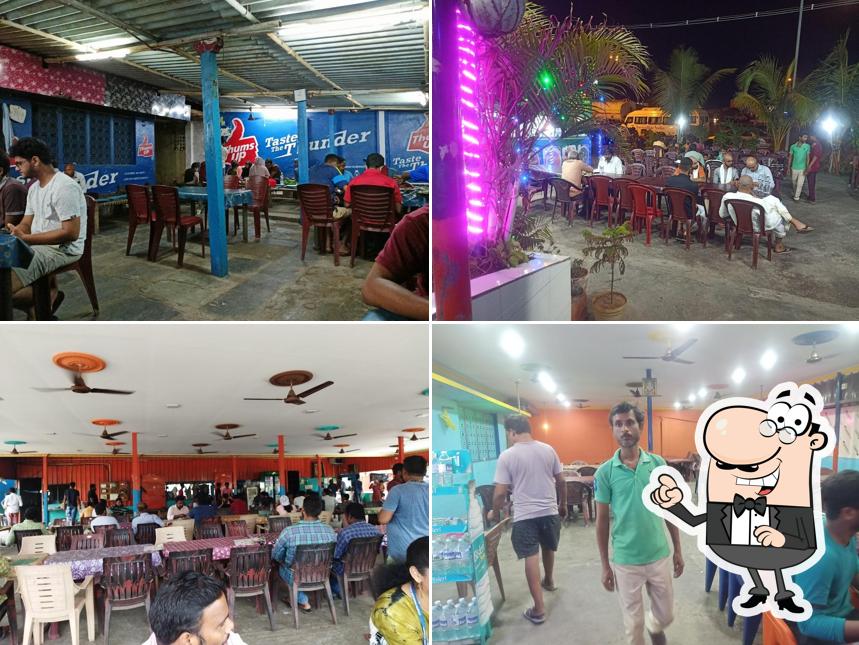 The interior of New Mishra Bhai Dhaba