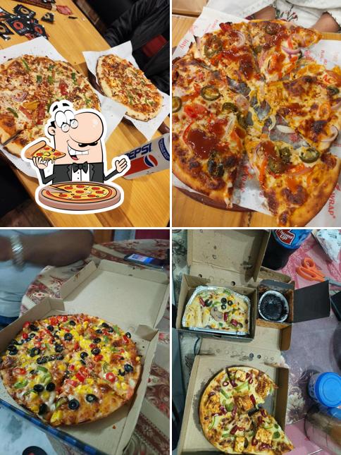 Order different variants of pizza