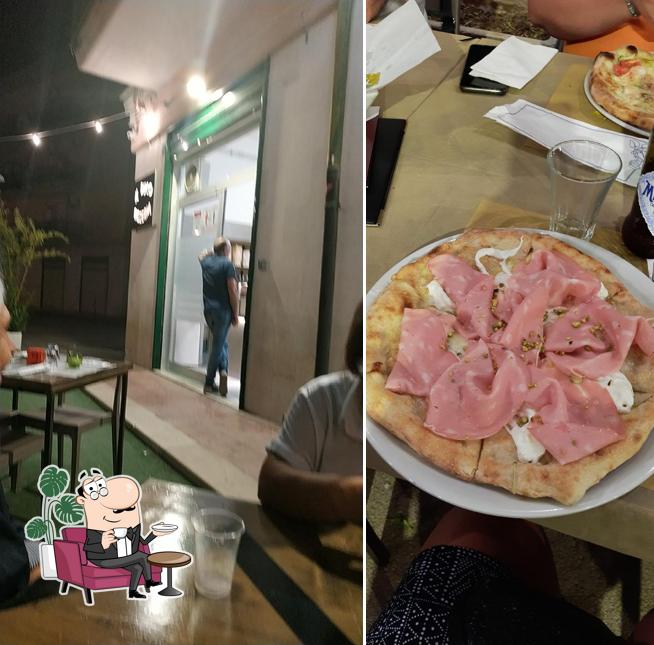 Gli interni di Pizzeria Il Buco