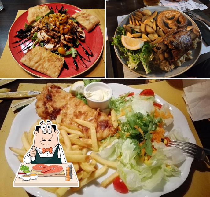 Fish and chips al Bridge Lounge Pub